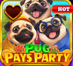 Pug Pays Party
